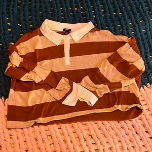 Long sleeve crop top size 2X Rue 21